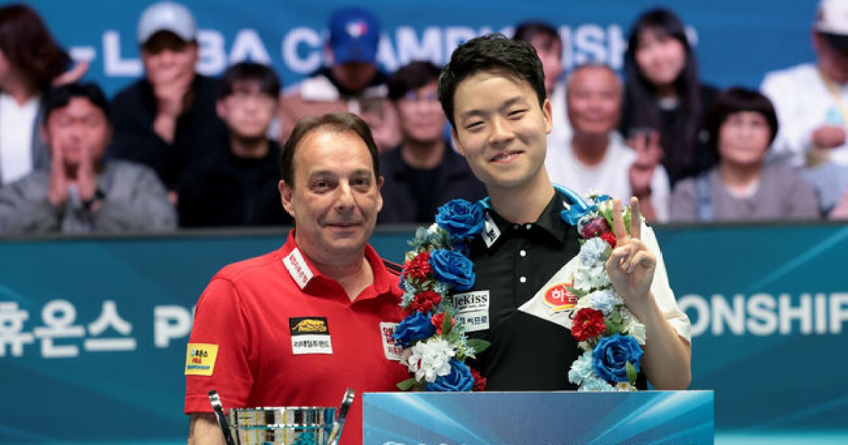 "어나더 레벨, 당구 위해 태어난 선수".. '4대천왕'도 인정한 '18세 천재' 김영원