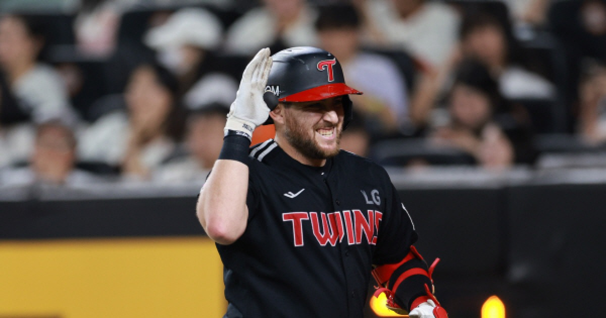 침묵에 빠진 LG 오스틴, 결국 타순 뒤로 밀려