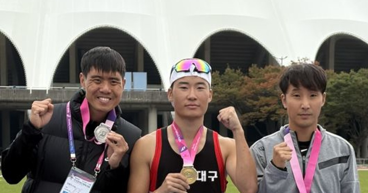 ‘금빛 출발’ 대구선수단, 전국장애인체전 첫날 금메달 2개 수확
