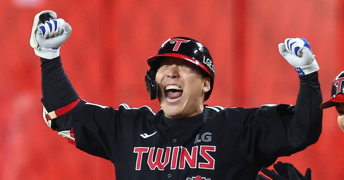 LG 9회 6득점 대역전극… KS 우승 한 걸음 남았다