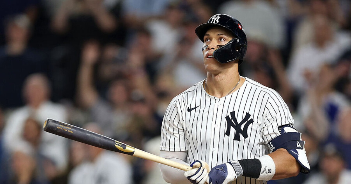 양키스 FA 최대어에 올인? '홈런왕' 저지 새 동료 몸값은 5710억 돌파 예감 "벨린저보다 낫다"