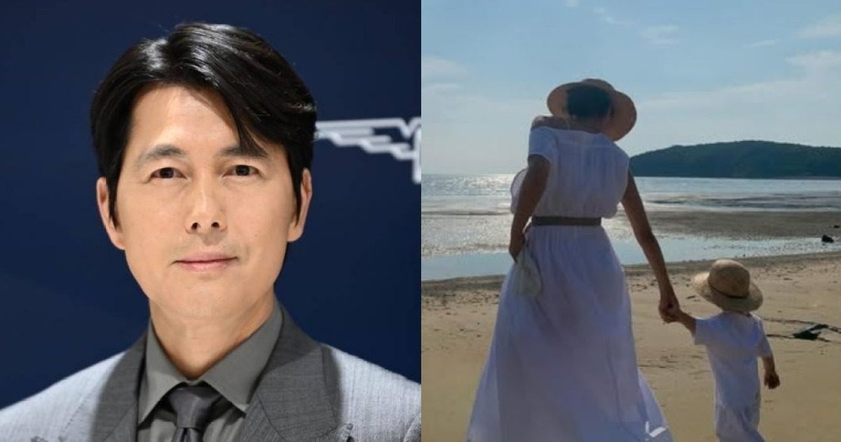 '싱글맘' 문가비 아들, 父 정우성 판박이…'훤칠 유전자' 시선 집중