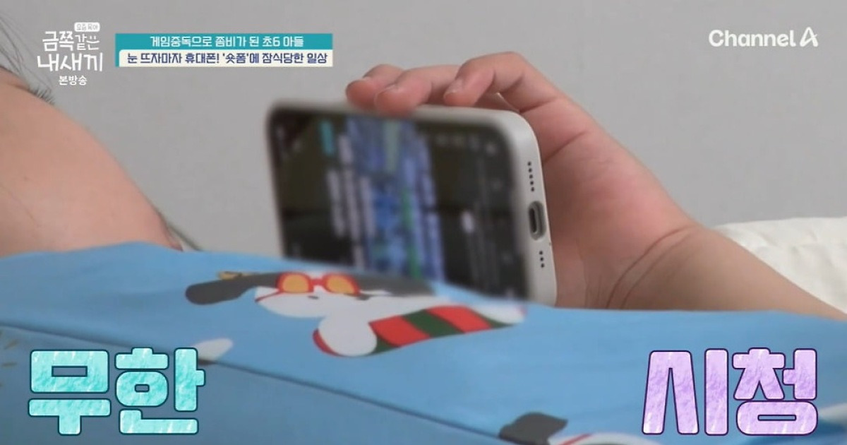 '초6' 금쪽이, 게임 중독·숏폼 금단현상 '심각'…오은영, "뇌 망가진다" ('금쪽같은')