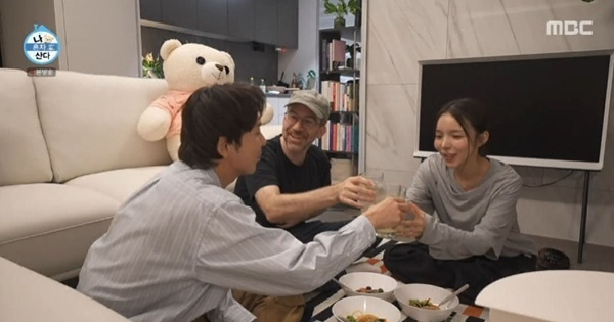 박천휴 작가, 윌 애런슨·박진주 집들이 초대…서울 집 공개