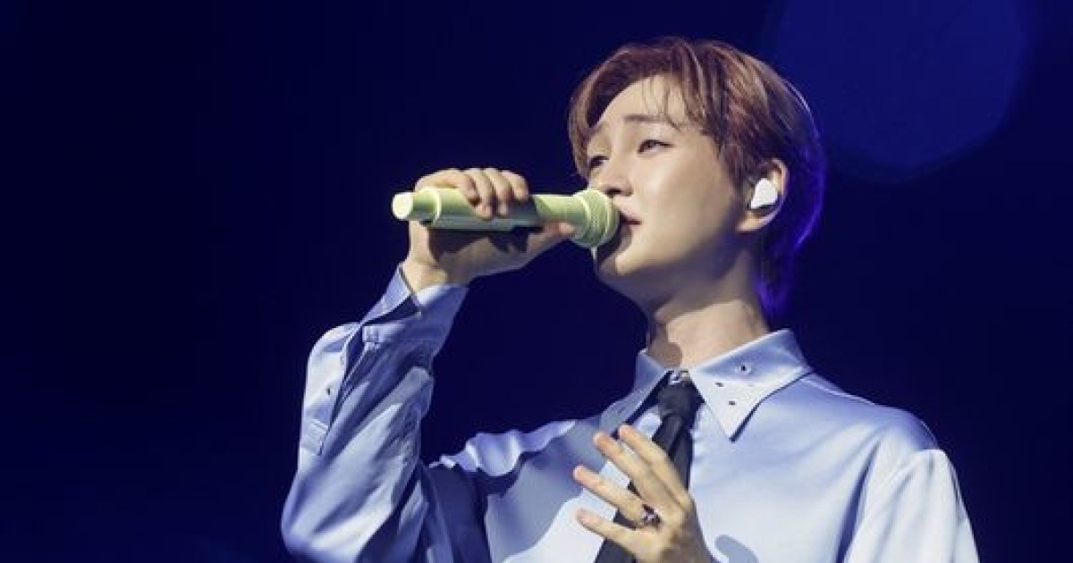 샤이니 온유, 브라질 상파울루 접수..월드투어 'ONEW THE LIVE' 성료