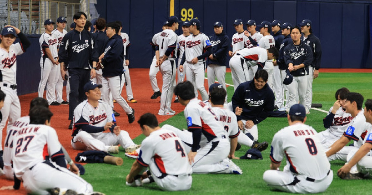 대표팀 라인업 관련 보도 이미지