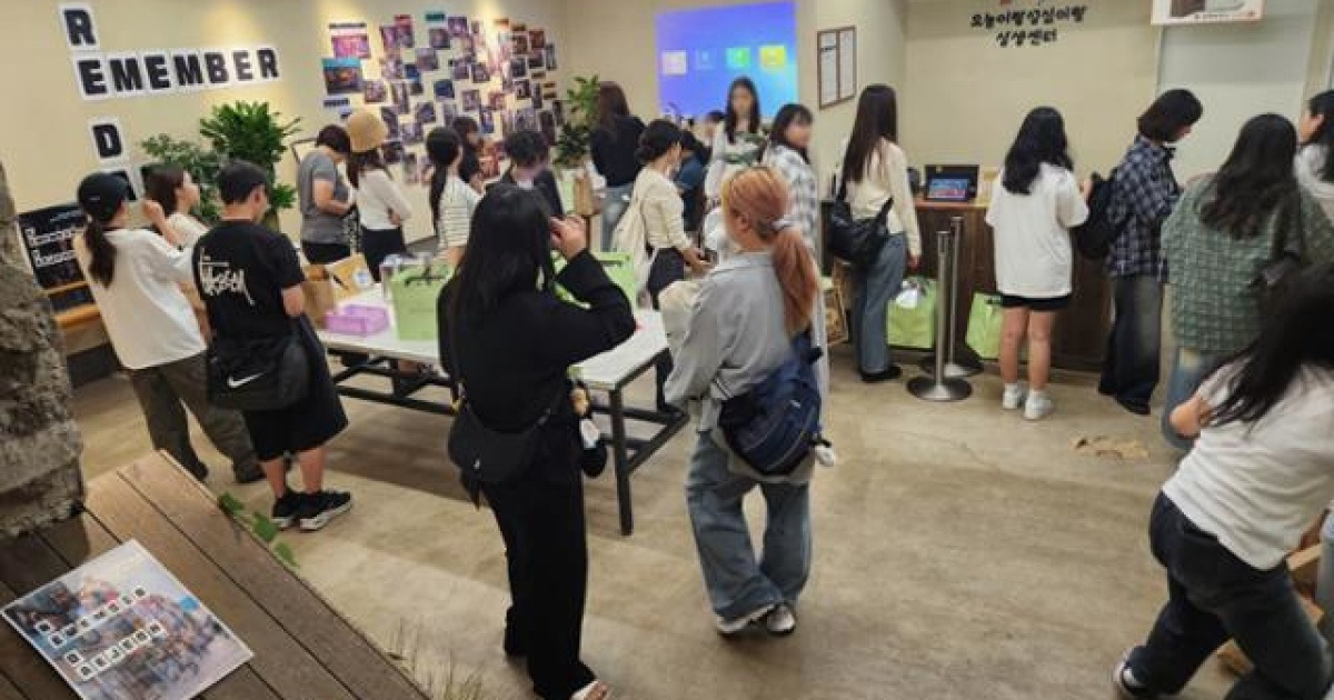 대전 빵 보관소 이용 모습