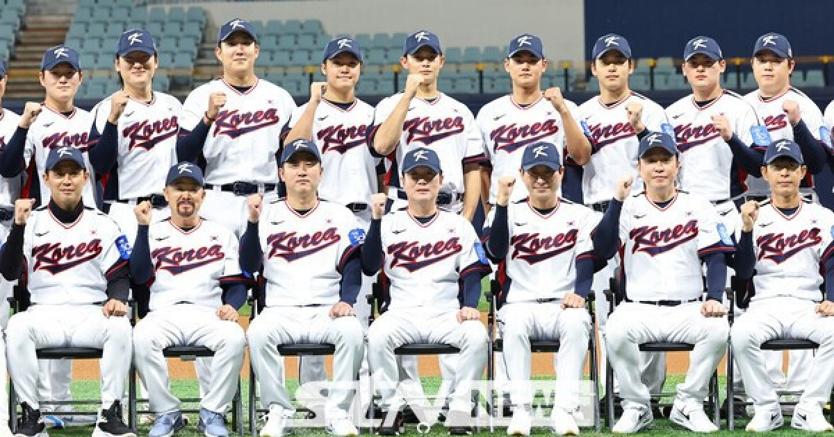곽빈을 앞세운 대한민국 야구 국가대표팀의 한일전 각오