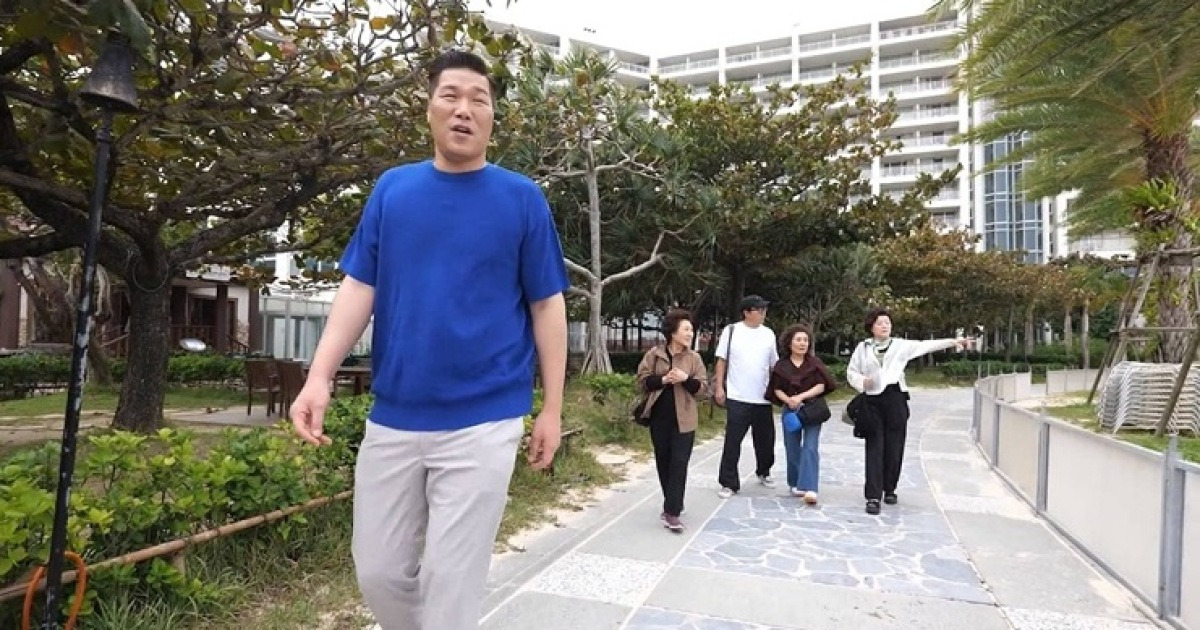 SBS 미운 우리 새끼에서 서장훈이 어머니들과 여행을 떠난 모습