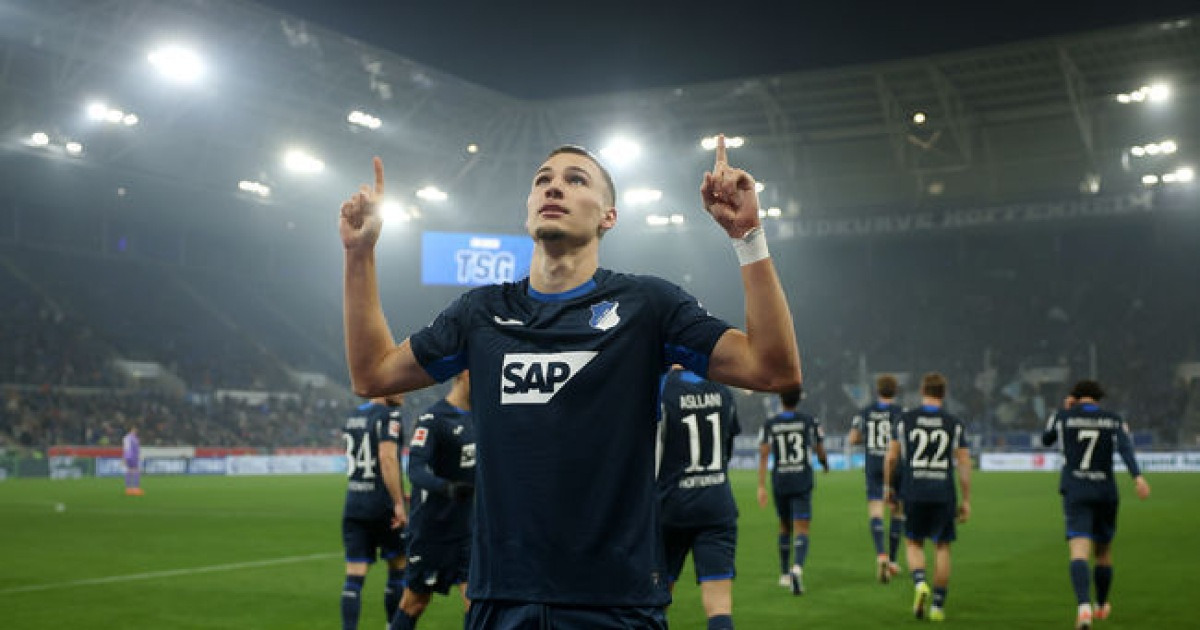 호펜하임 대 묀헨글라트바흐 경기 관련 이미지(다음 뉴스)