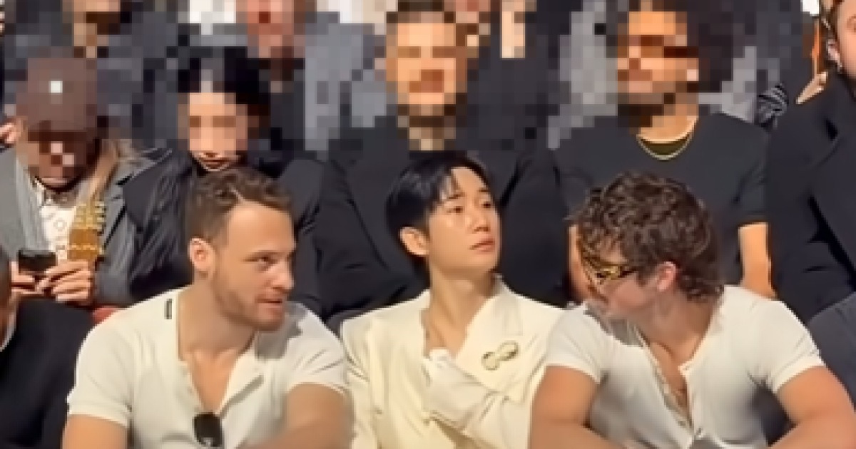 정해인 패션쇼 논란 관련 기사 이미지