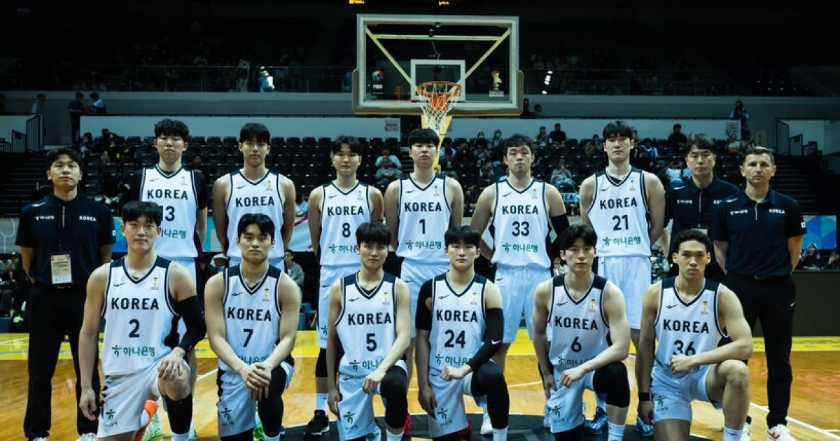 2027 FIBA 농구 월드컵 아시아 예선 한국-일본 경기 관련 이미지