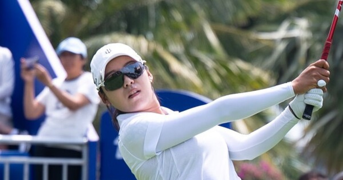 블루베이 LPGA에서 경기하는 이미향