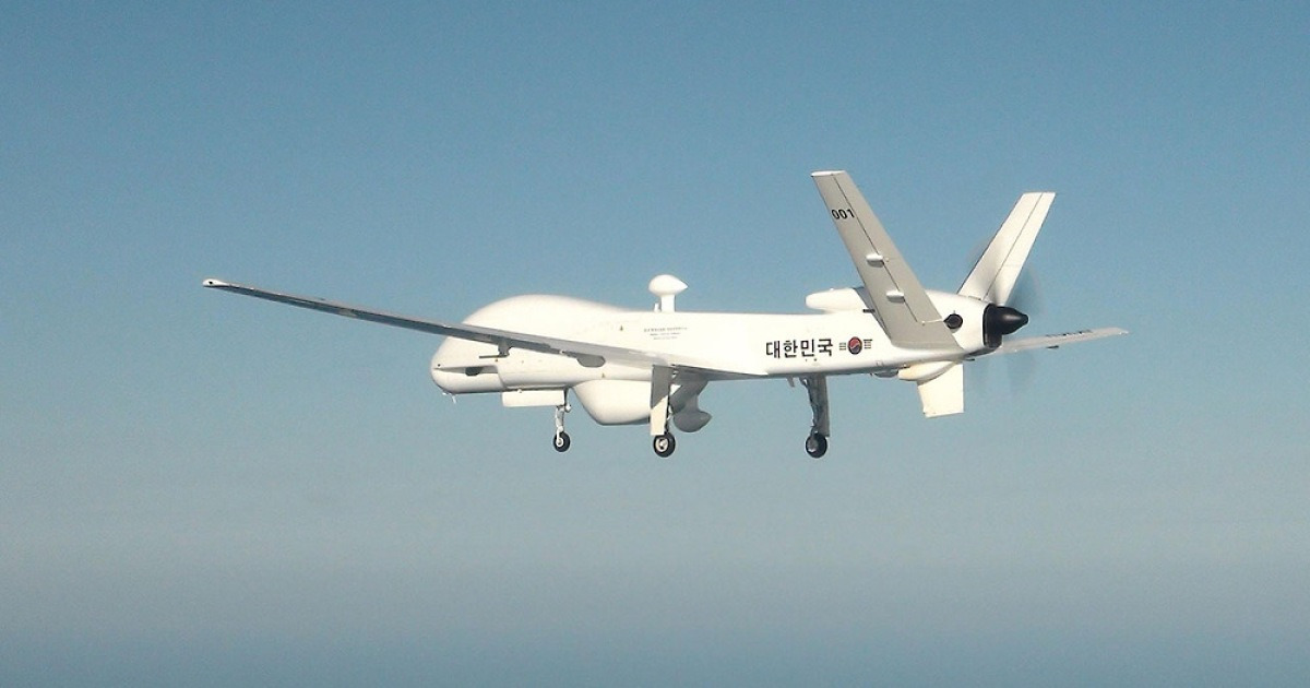 국산 중고도 무인정찰기(MUAV) 관련 보도 이미지
