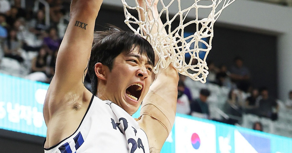 Photo: v.daum.net South Korea Men's Basketball 'Golden Generation' to Open 2026 Asian Games Against Saudi Arabia