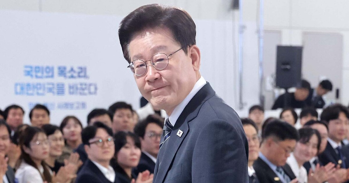 Photo: v.daum.net South Korea President Lee Jae-myung Rejects Ukraine Remarks