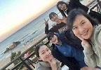김혜수와 청룡의 이별여행..6명의 여배우들 모여 바닷가 여행기 