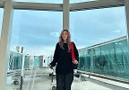 산다라박, 부스스한 머리도 귀여워···출국길도 완벽