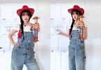 안유진, 제시가 현실로…카우걸 변신에 \