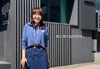 ‘이게 바지야 치마야’ 엄지원, 착시를 부르는 패션 