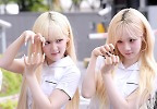  트리플에스 윤서연-김나경 \'소녀미 뿜뿜\'