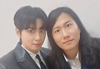 임우일, 차은우와 투샷... “차은우일이라고 적었다가 욕 먹어”