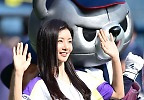 이세희, \'야구팬들 향한 상큼 인사\' 