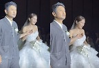 김지민, 부친상 곁 지킨 김대희 손 잡고 입장 “아버지 대신” 약속 지켰다
