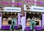 김혜수, ‘Happiness Signal’ 커피차 인증… 태국팬 응원에 힘 얻는다