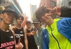뉴진스 다니엘, 뭐하나 했더니…박보검·션과 새벽 러닝 \'방긋\' 
