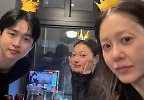 고현정, 장동윤·이엘과 수수한 셀카…밥 사주는 다정한 선배 