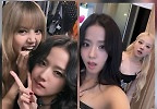 ‘블핑’ 지수, 찰칵 소리에 로제 깜짝…리사는 또 물어뜯었다 ‘찐친 인증’