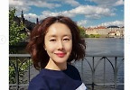 김지수, 韓떠나 유럽살이 중..화사한 미모 반짝 \