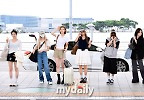  \'케이콘 LA 2025\' 출국하는 엔믹스