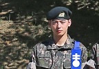 완장 찬 차은우, 중대장 훈련병 됐다…군기 바짝 든 비주얼