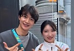 샤이니 민호, \'동계 2관왕\' 김길리 만났다…훈훈한 케미 \