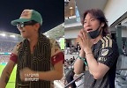 \'탑 응원\' 지드래곤·대성, 美서 나란히 포착…손흥민까지 응원했네 