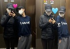 김고은·안은진, 꽁꽁 가려도 연예인 포스…한강 데이트 후 따릉이 귀가 
