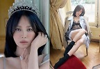 송혜교 파격 란제리룩 보니..美친 각선미+눈빛 도발 \'감탄\'