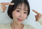 \'문원♥\' 신지, 결혼 후 훨씬 어려졌다…앞머리까지 싹둑 변신, 이러다 몰라보겠어 