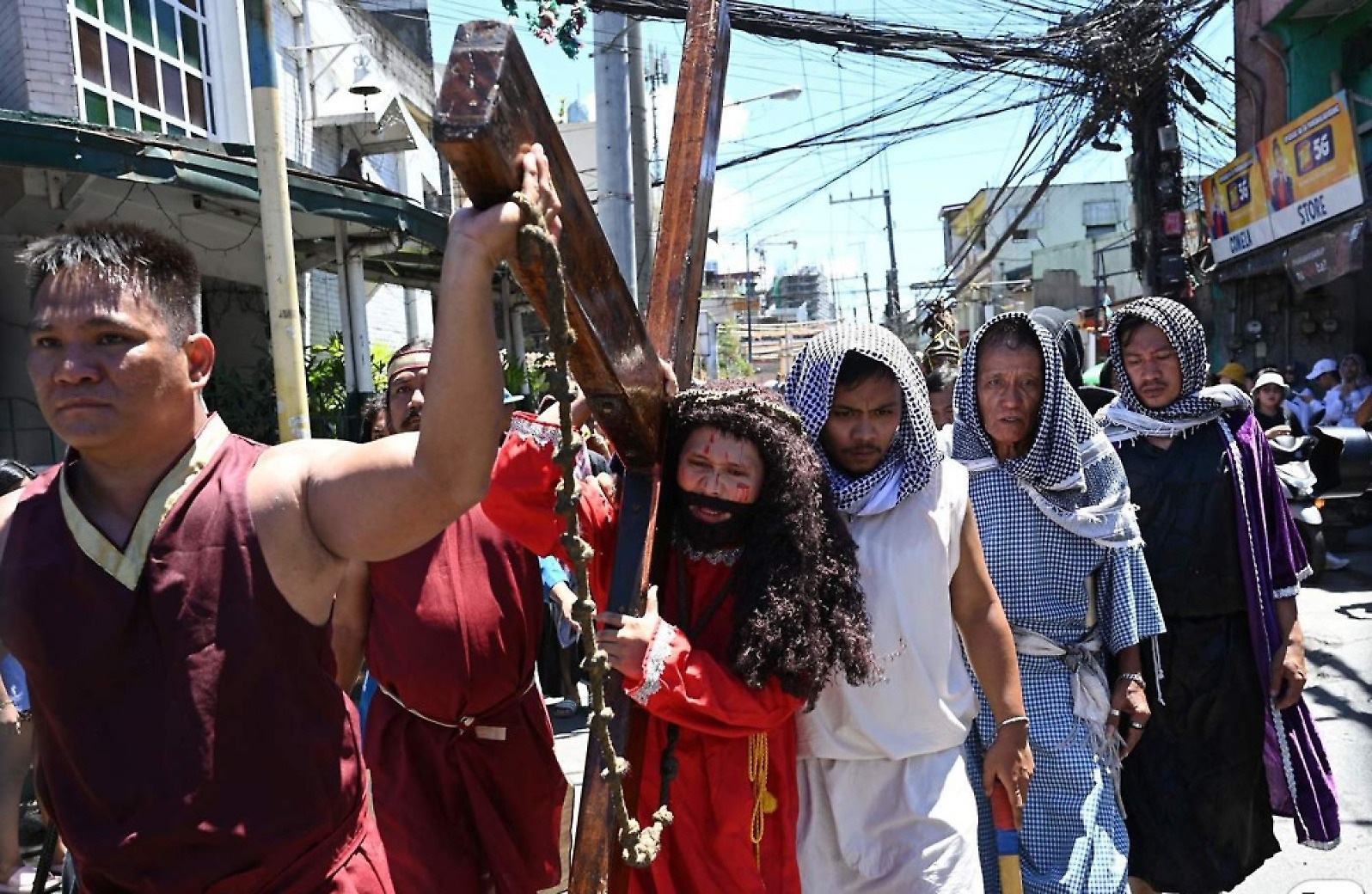 [포토] '십자가 고행' 재현하는 필리핀