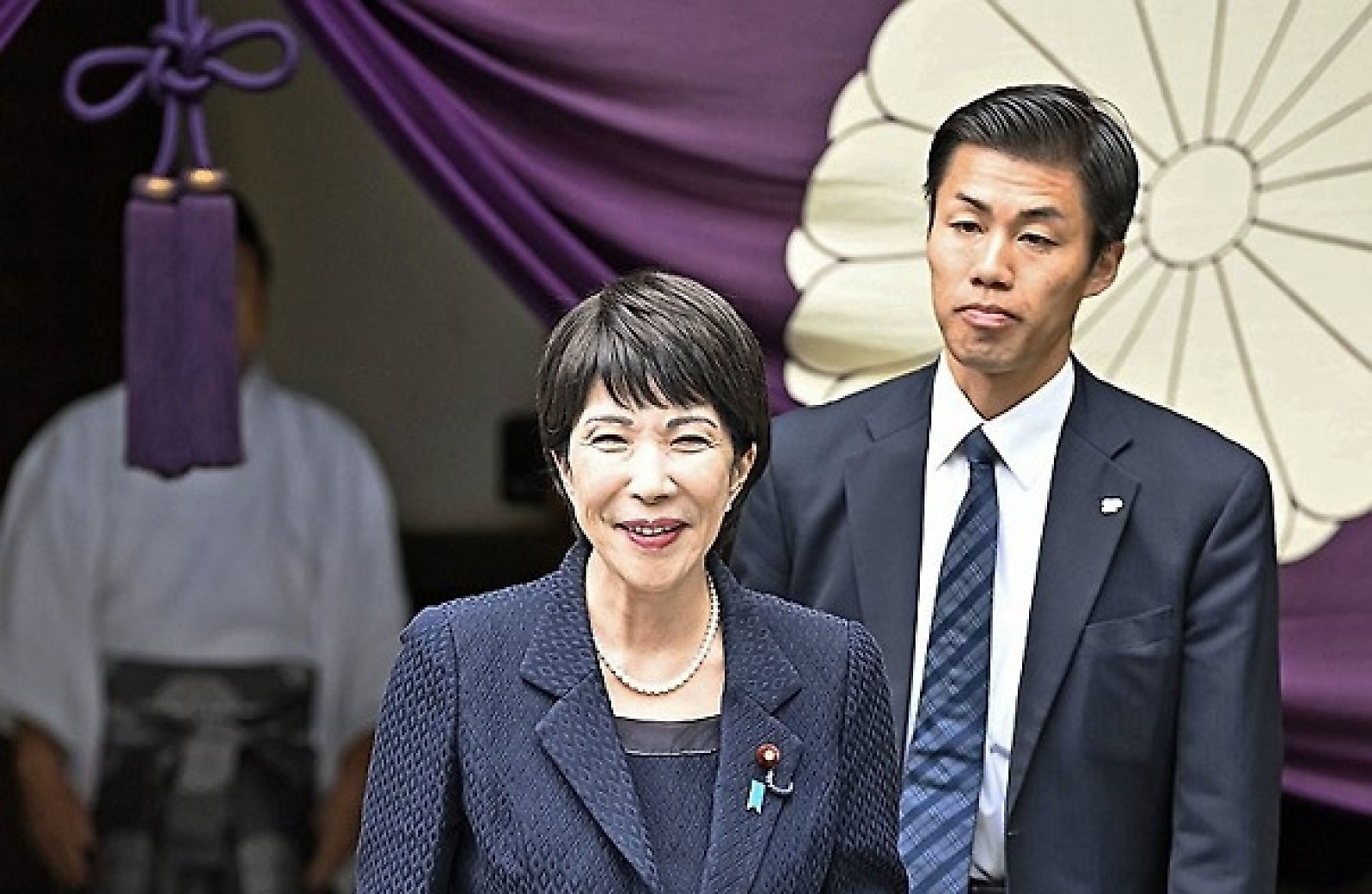야스쿠니신사 참배한 다카이치 사나에 일본 경제안보담당상