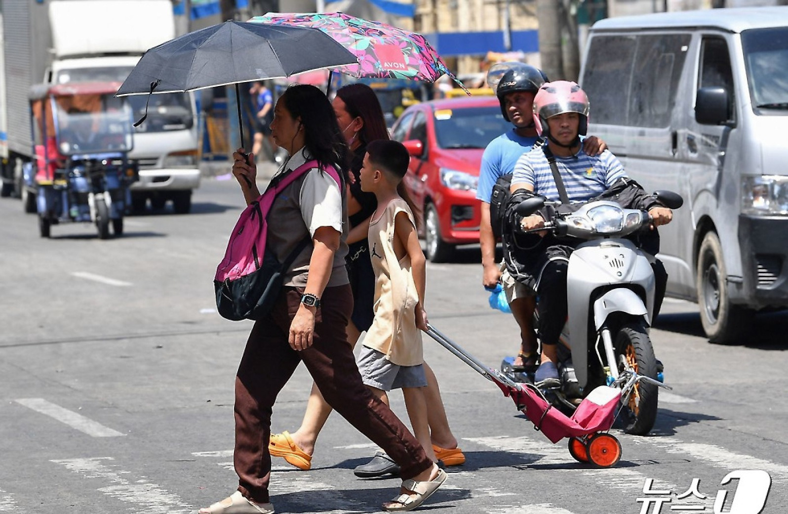 [포토] 폭염 시달리는 필리핀