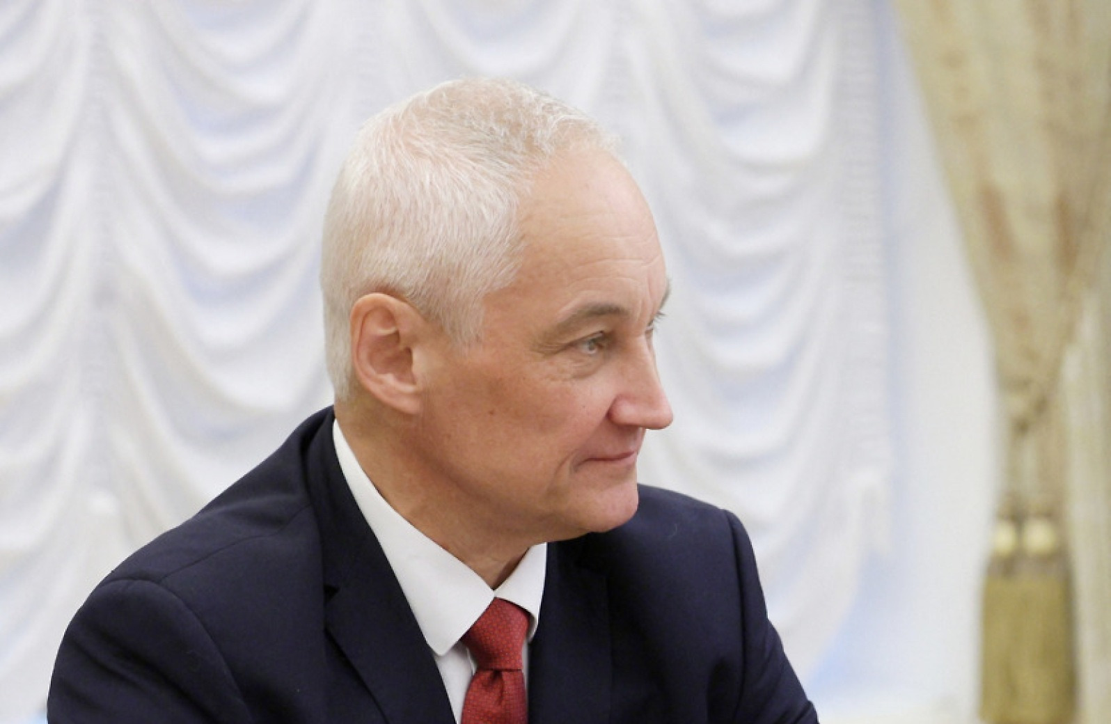방산 회의 참석한 안드레이 벨로우소프 러시아 국방