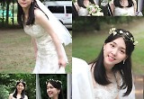 '장르만 코미디' 김지은, 감탄 자아내는 웨딩드레스 자태!