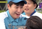 김종민, 무차별 공격에도 멀쩡한 윤태영에 소름 '골프왕3'