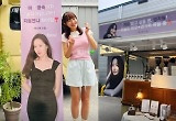 엄지원-박신혜, 여전한 선후배 우정.. '독수리 5형제' 커피차로 홀렸다