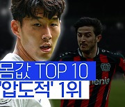 [스포츠타임] '넘사벽' 손흥민, 아시아 선수 몸값 1위.. TOP 10중 한국인은 3명