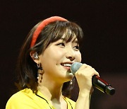 라붐 소연,'혼자서 완벽하게 소화하는 상상더하기 라이브 공연' KB손해보험 배구 [O! STAR]