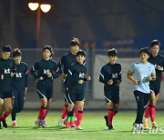 훈련하는 U-23 선수들